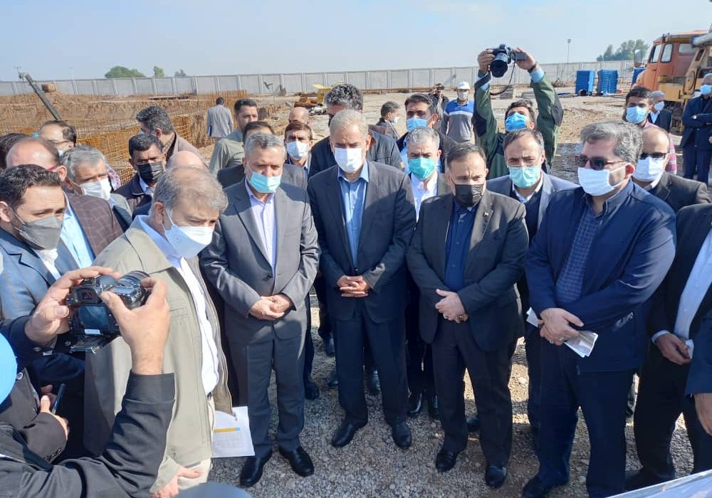 معاون اجرایی رئیس جمهور از طرح آبرسانی غدیر در اندیمشک بازدید کرد