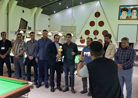 اولین دوره مسابقات رنکینگ اسنوکر زیر ۱۶سال آقایان استان خوزستان به میزبانی امیدیه