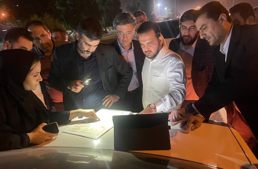 معاون سازمان حمل و نقل و جاده‌ای کشور به شهر ویس رفت