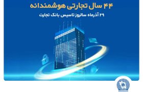 سرمایه‌گذاری ۲۱.۶ هزار میلیارد تومانی بانک تجارت در طرح‌های ملی و مولدسازی دارایی‌ها