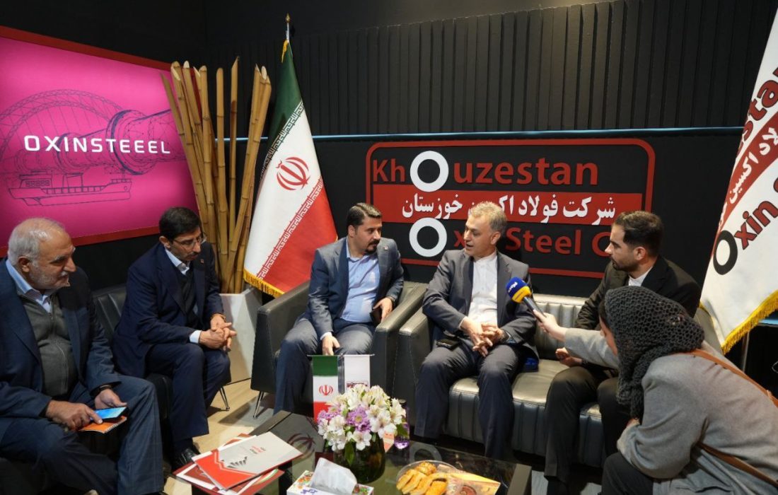 تولیدات فولاد اکسین خوزستان برای اجرای طرح های ملی از اهمیت بالایی برخوردار هستند