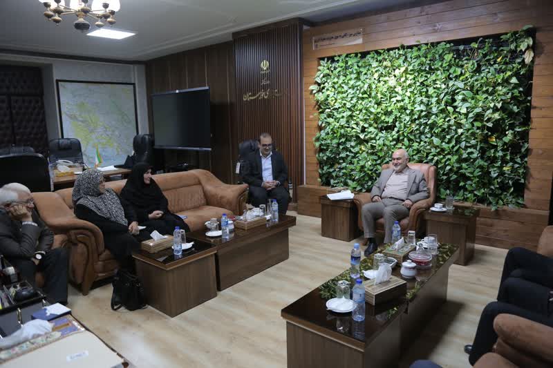 دیدار رئیس جبهه اصلاحات ایران با استاندار خوزستان