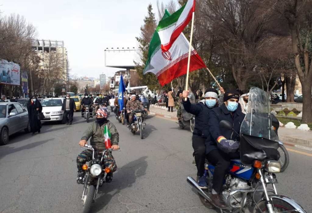 راهپیمایی خودرویی و موتوری ۲۲ بهمن در خوزستان آغاز شد