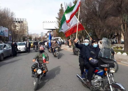 راهپیمایی خودرویی و موتوری ۲۲ بهمن در خوزستان آغاز شد