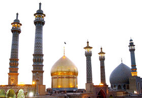 حرم حضرت فاطمه معصومه (س) گلباران می‌شود