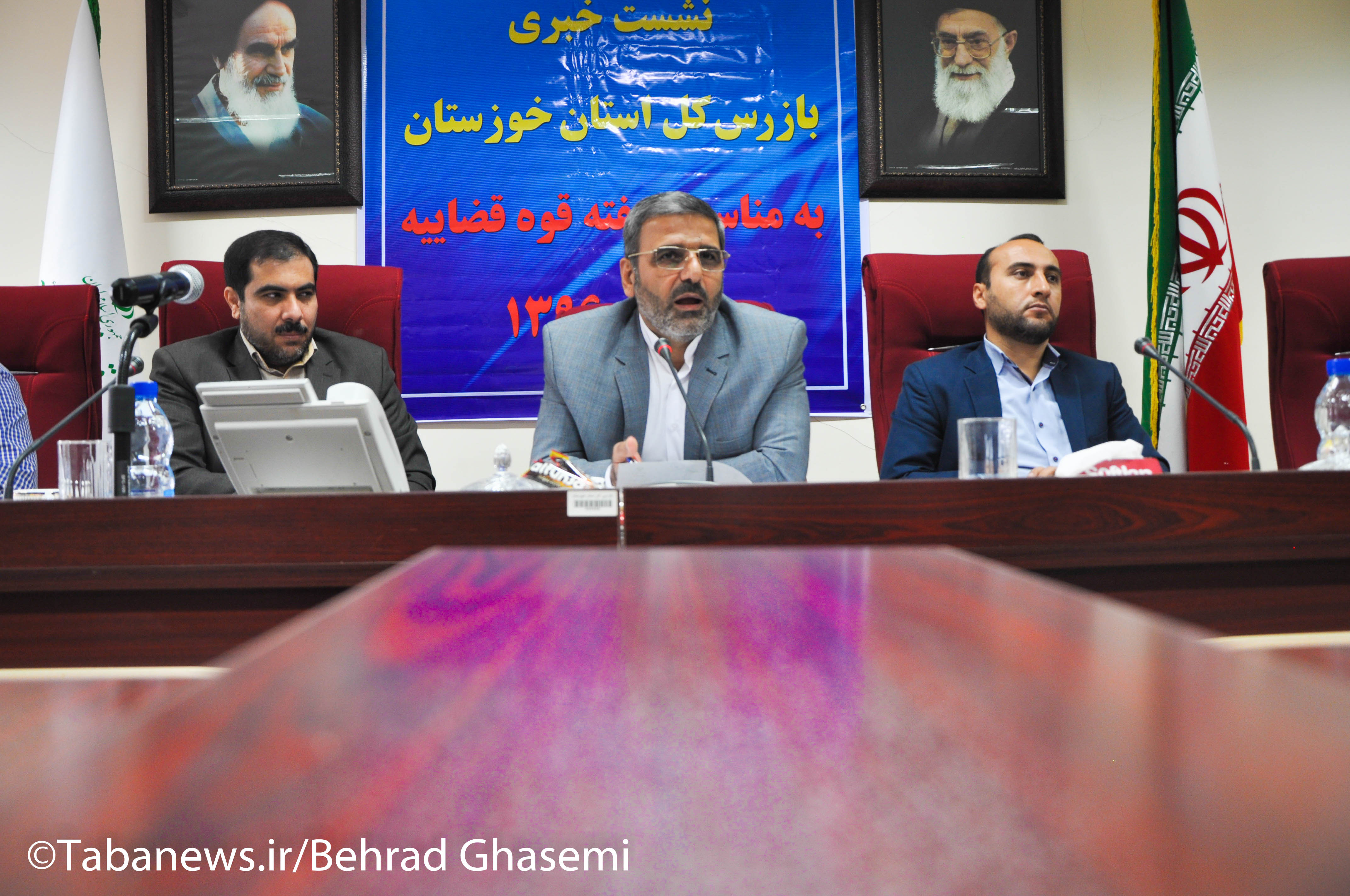 گزارش تصویری تابانیوز از نشست خبری بازرس کل استان خوزستان