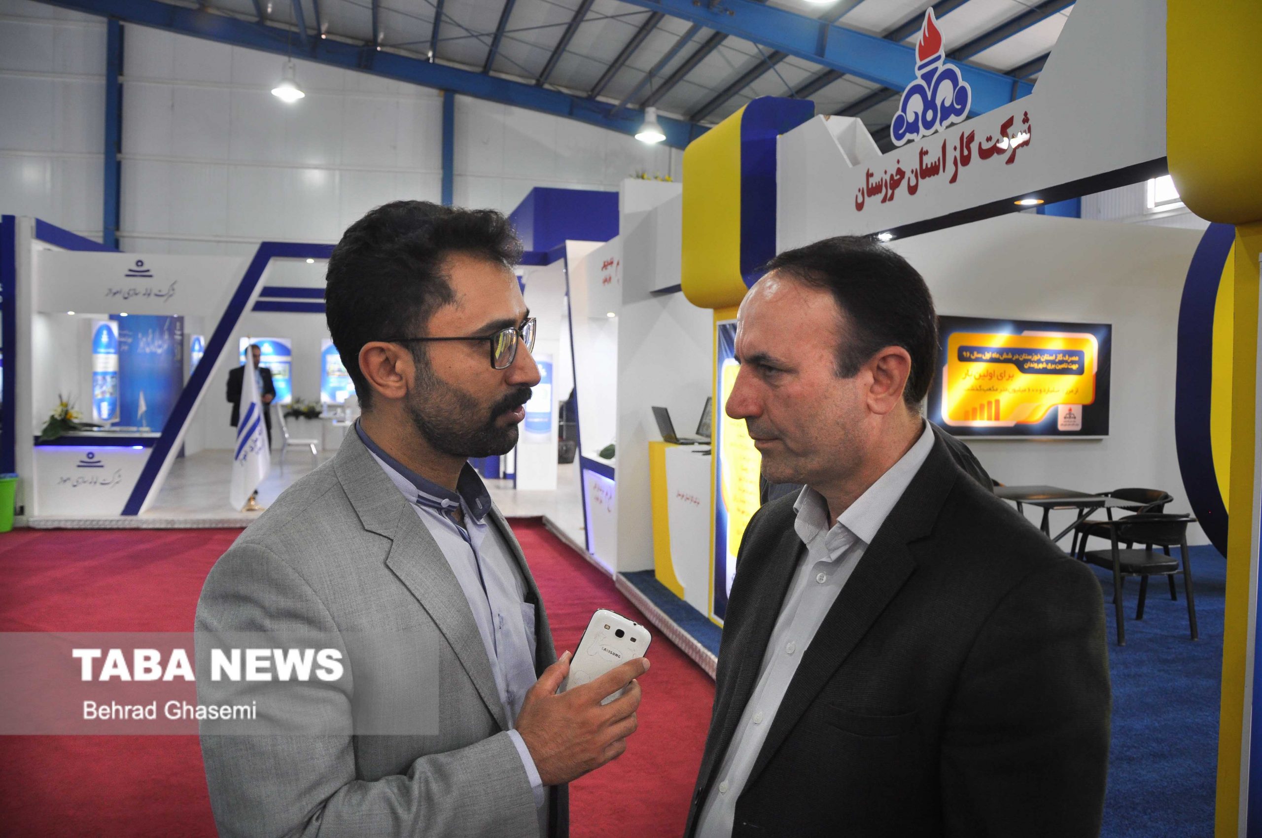 بازدید مدیر عامل نفت و گاز مارون از نمایشگاه بیست و نهم