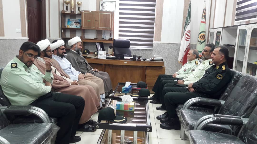 فرمانده انتظامی دشت آزادگان با حضور مسئولان معارفه شد