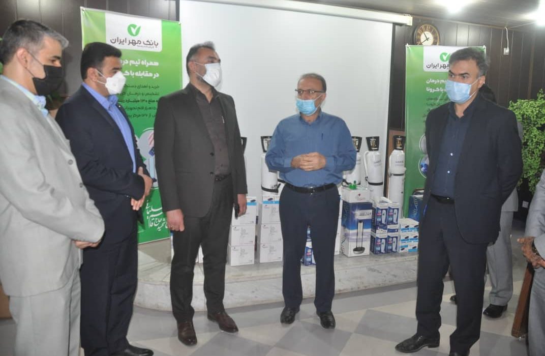 اهدای دستگاه های تشخیص و درمان کرونا به دانشکده علوم پزشکی دزفول