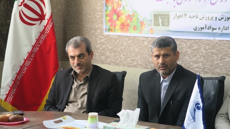 رشد سواد آموزی در خوزستان از میانگین کشوری بالاتر است