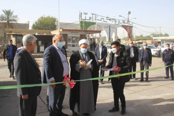فعالیت جایگاه سوخت شرکت هفت‌تپه ازسرگرفته شد