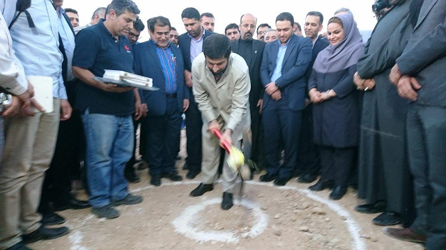 کلنگ زنی چهار طرح آبرسانی در مسجدسلیمان