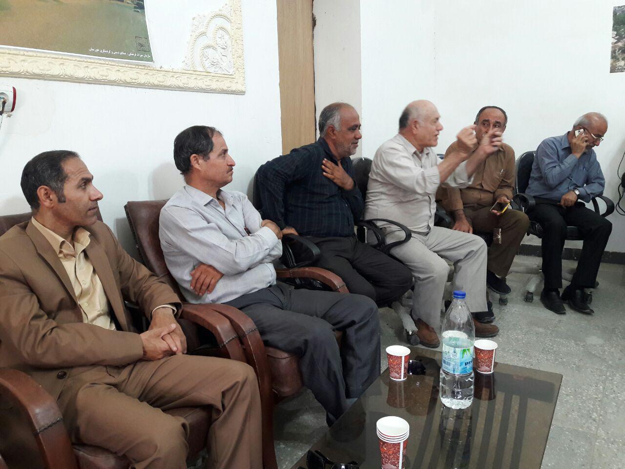 نشست صمیمانه انجمن دوستداران میراث فرهنگی رامهرمز