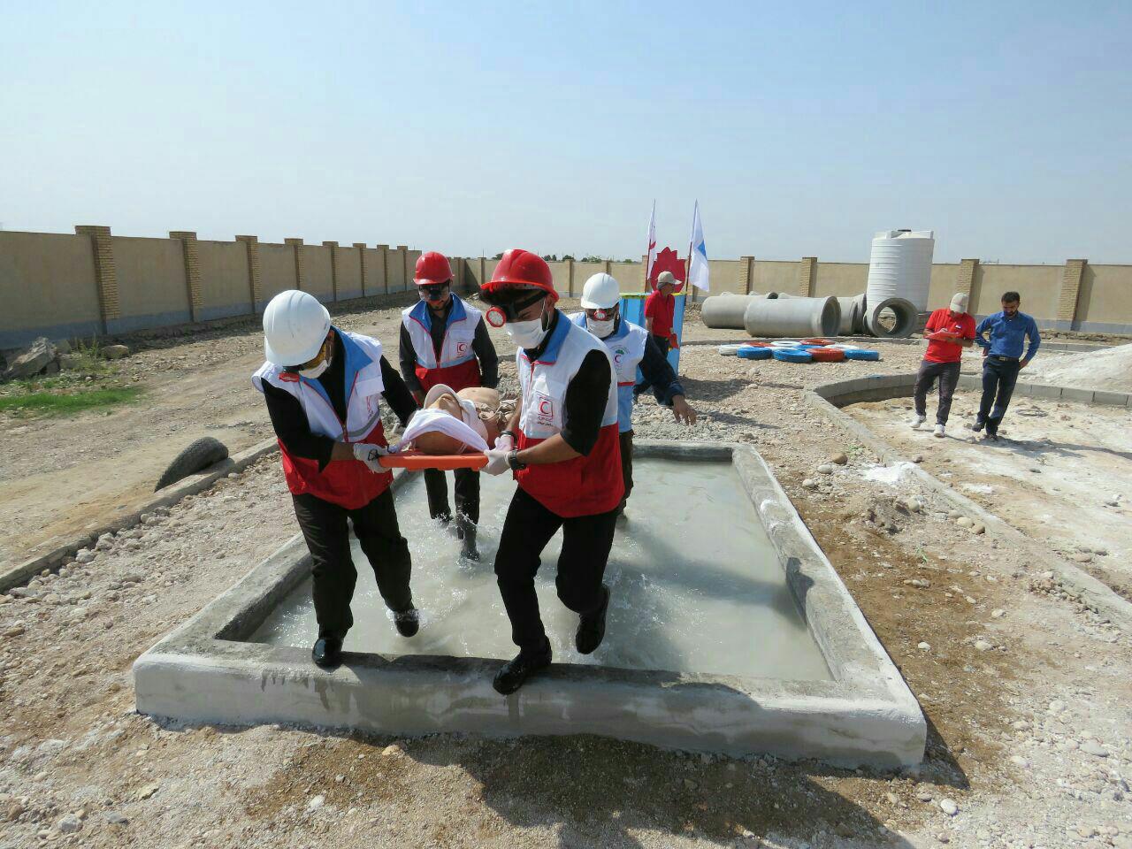 جوانان هلال احمر اندیمشک بر بام افتخار مرحله استانی المپیاد رفاقت مهر