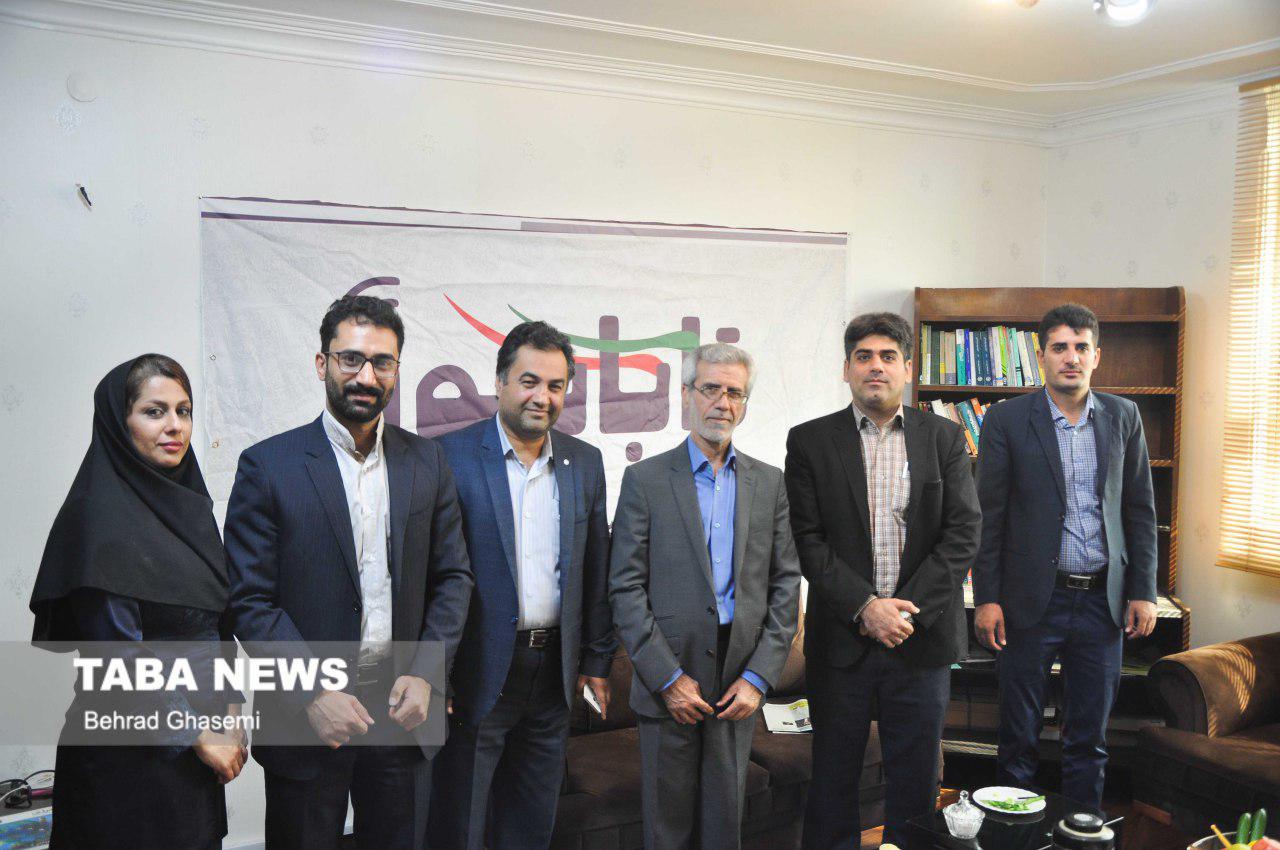 تصاویر حضور مدیرکل بازرسی استانداری خوزستان در تحریریه تابا