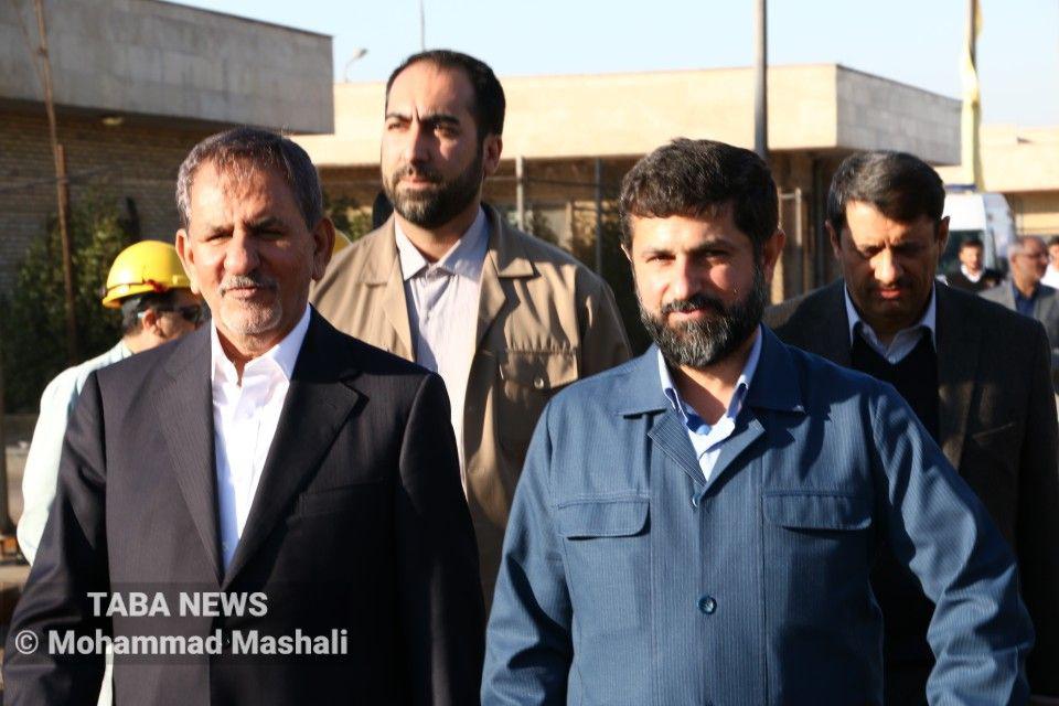 گزارش تصویری تابا از آیین افتتاح کارخانه فولاد شادگان توسط معاون اول رییس جمهور