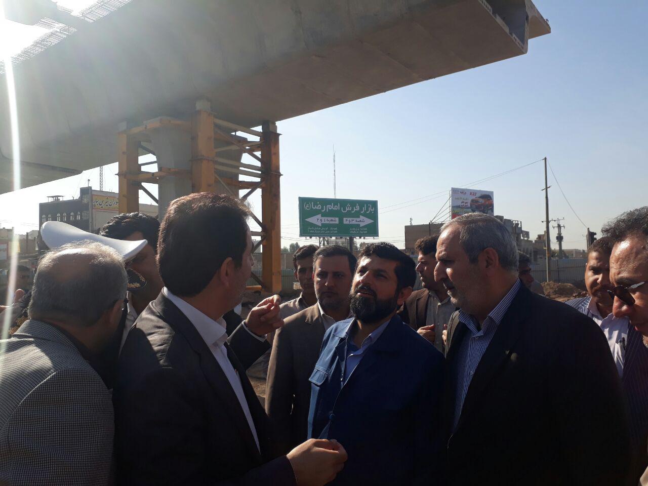 هم اکنون بازدید استاندار خوزستان از خط انتقال آب غدیر در تصفیه خانه آب شماره یک اهواز