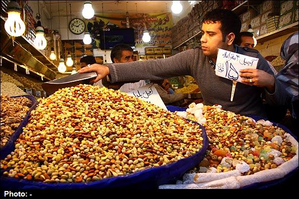 تابا از قیمت میوه و آجیل شب یلدا در خوزستان گزارش می دهد