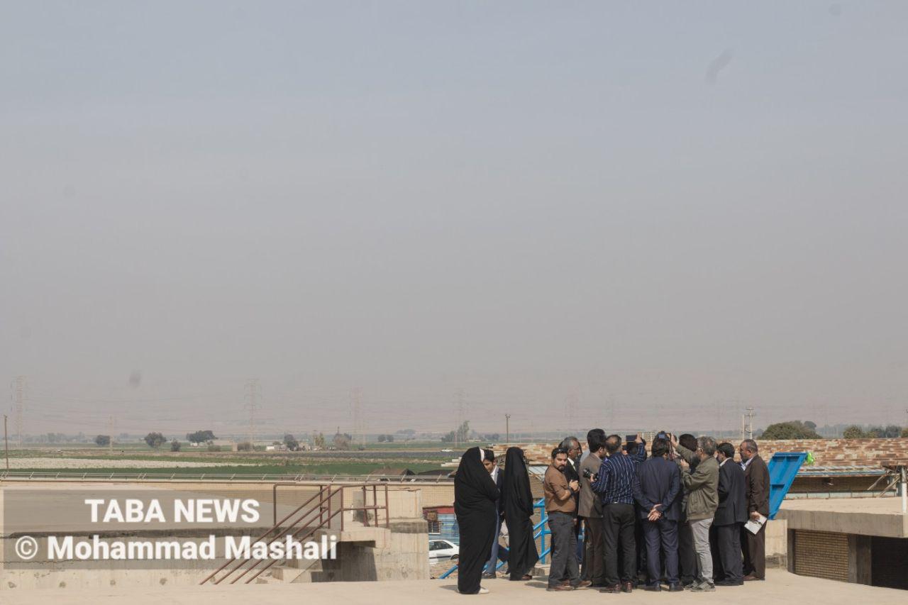 آئین کلنگ زنی احداث دو شرکت فولادی در شهرستان رامهرمز