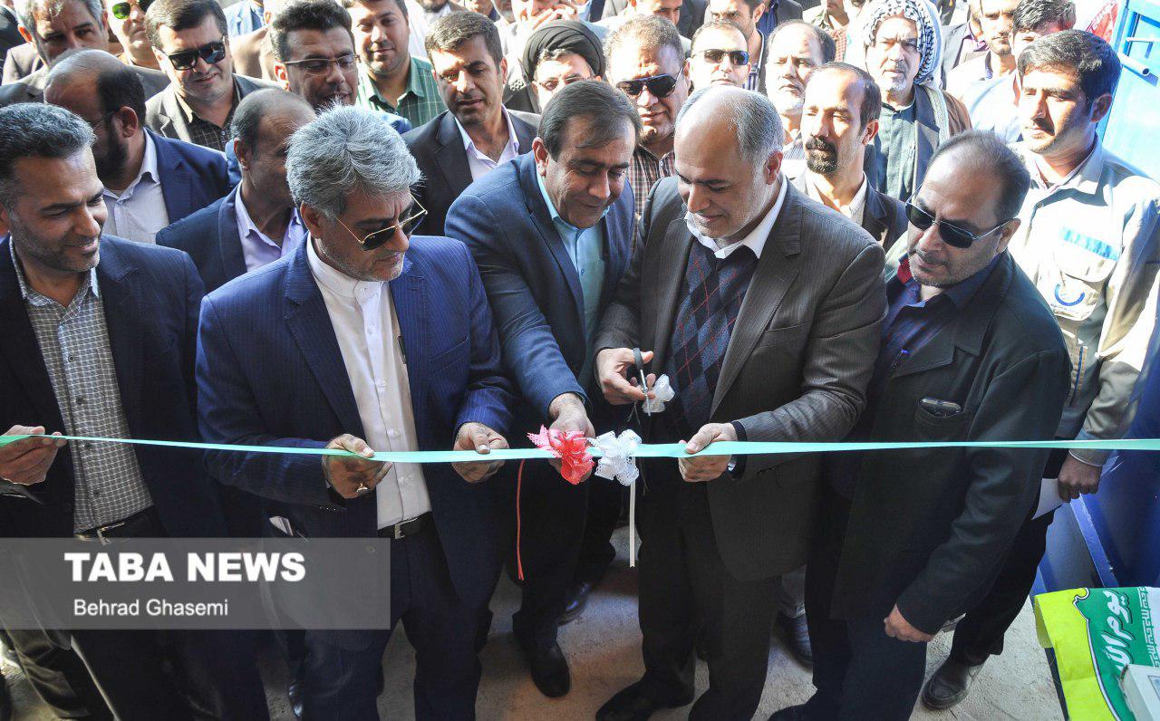 طرح آبرسانی شهرستان رامشیر با حضور مسئولان افتتاح شد