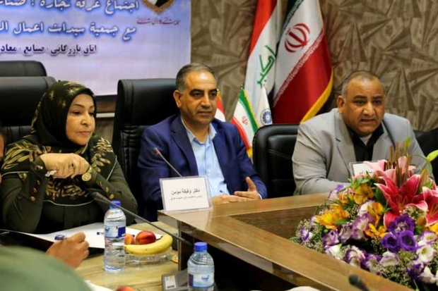 بانوان استان بصره با زنان آبادانی باهم تفاهمنامه همکاری منعقد کردند
