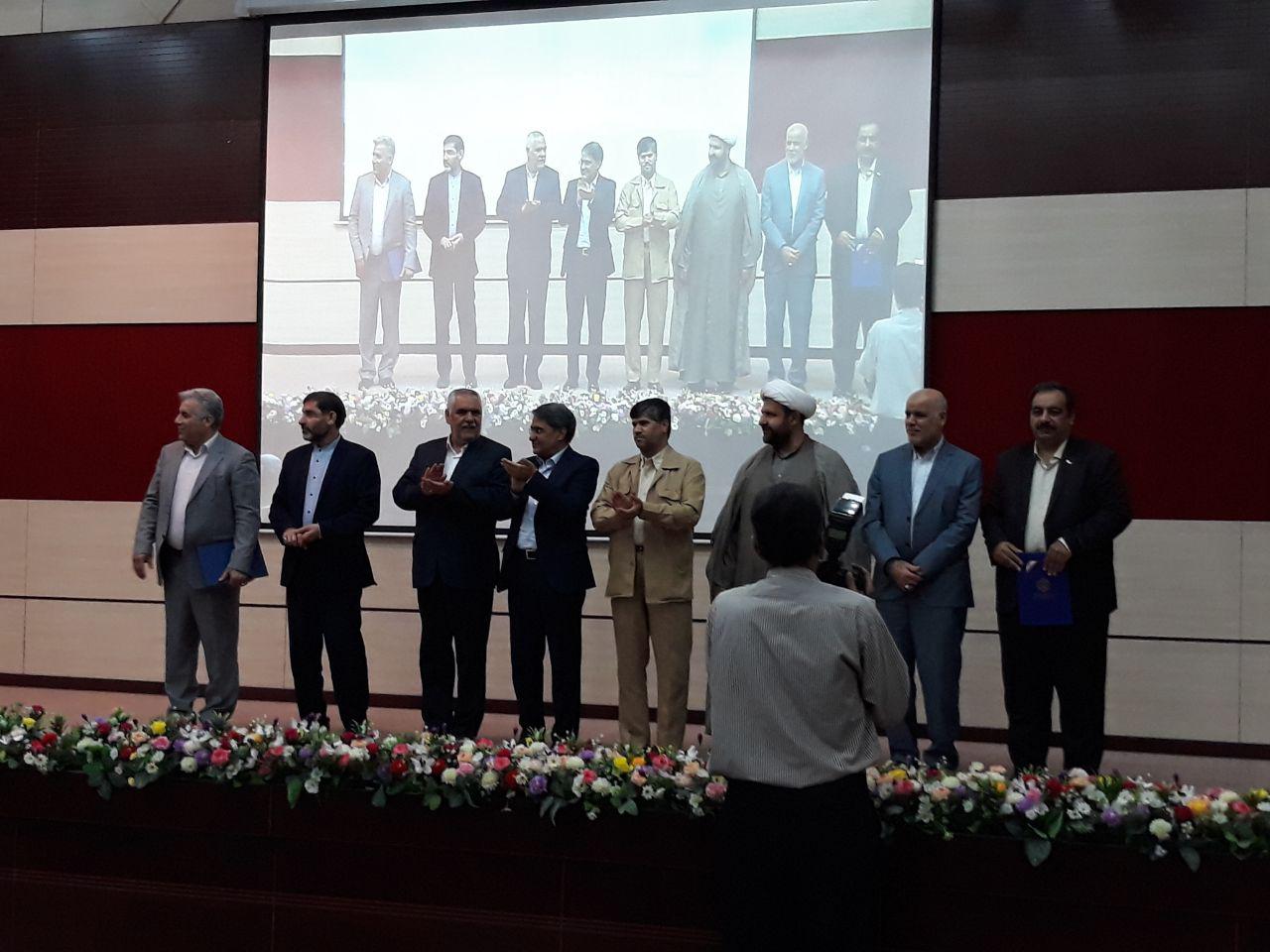 مراسم تودیع و معارفه مدیر کل تامین اجتماعی خوزستان برگزار شد