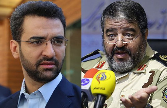 جدال بین جهرمی و سردار جلالی