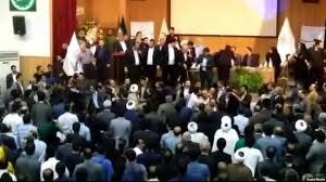 درگیری شدید میان اعضای حزب اعتماد ملی/فیلم