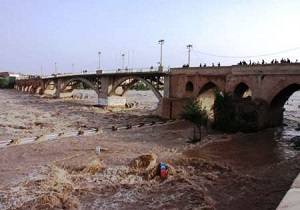 دبی رودخانه دز افزایش می یابد