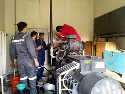 دیزل ژنراتور سر ریز نیروگاه سد مسجدسلیمان وارد مدار تولید شد