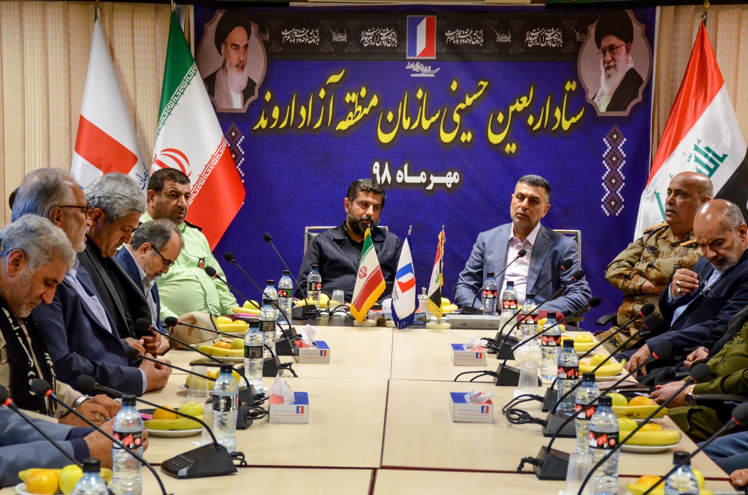 نشست مشترک مرزی استانداران خوزستان و بصره برگزار شد