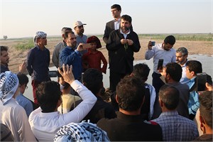 شتاب بخشی به تخلیه آب از زمین های کشاورزی استان در اولویت است