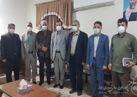 دیدار شهردار منتخب اهواز با فرماندهی سپاه حضرت ولیعصر (عج)