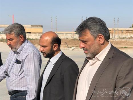 بازدید شهردار اهواز از شهرک خودرویی کاریانا