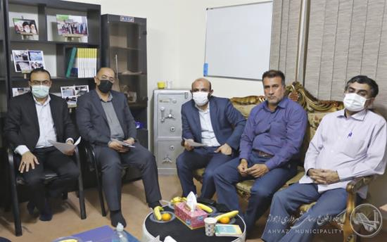 میز خدمت مناطق آل صافی و چهارصد دستگاه اهواز برگزار شد