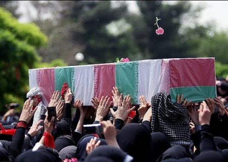 پیکر مطهر ۳۲ شهید از مرز شلمچه وارد می‌شوند