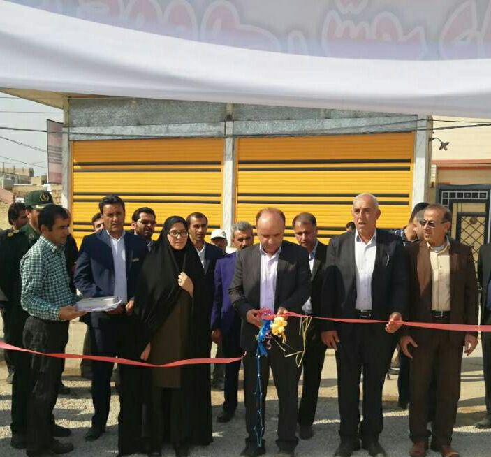 نخستین پارکینگ عمومی در گتوند افتتاح شد