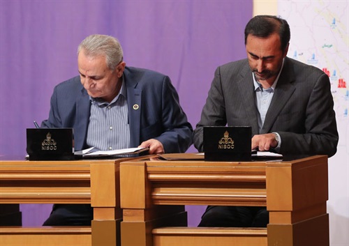 ۲ قرارداد جمع‌‎آوری گازهای مشعل مناطق نفت‎خیز جنوب امضا ‎شد