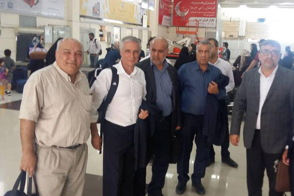 دستیار ویلموتس برای تماشای فینال جام حذفی وارد اهواز شد