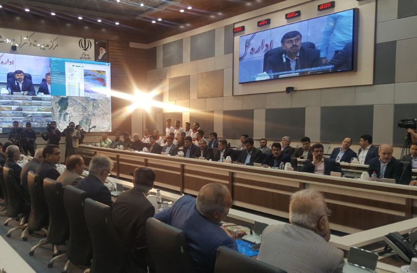مرکز مانیتورینگ مدیریت بحران خوزستان افتتاح شد