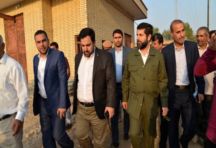 خدا‌وند را شاکریم که پازل آب رسانی به مردم در حال تکمیل است