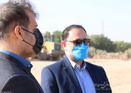بازدید میدانی اعضای شورای اسلامی شهر اهواز از روند پیشرفت پروژه های عمرانی