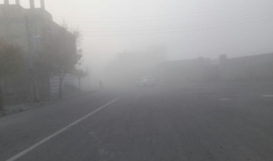 مه شهرهای خوزستان را در بر گرفت