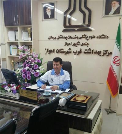 بازدید بهداشتی از کلیه مساجد وحسینه ها وهیاتها ی مذهبی غرب اهواز در آستانه ماه محرم