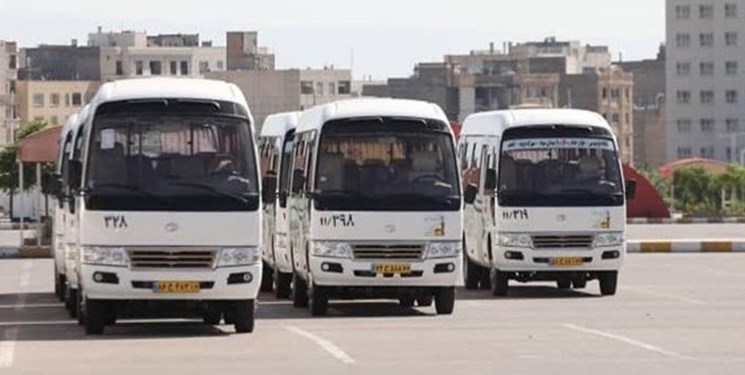 تقویت حمل‌ونقل شهری اهواز با به‌کارگیری ۴۸۰دستگاه مینی‌بوس