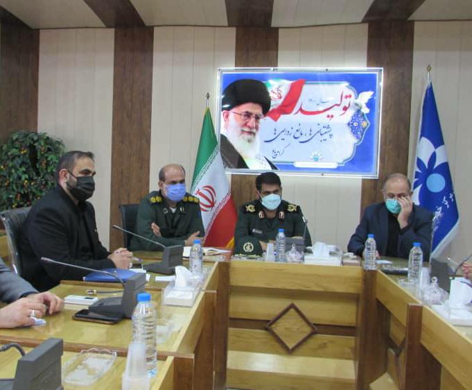 جلسه هماهنگی اجرای برنامه های هفته دفاع مقدس با حضور سردار باقری برگزار گردید