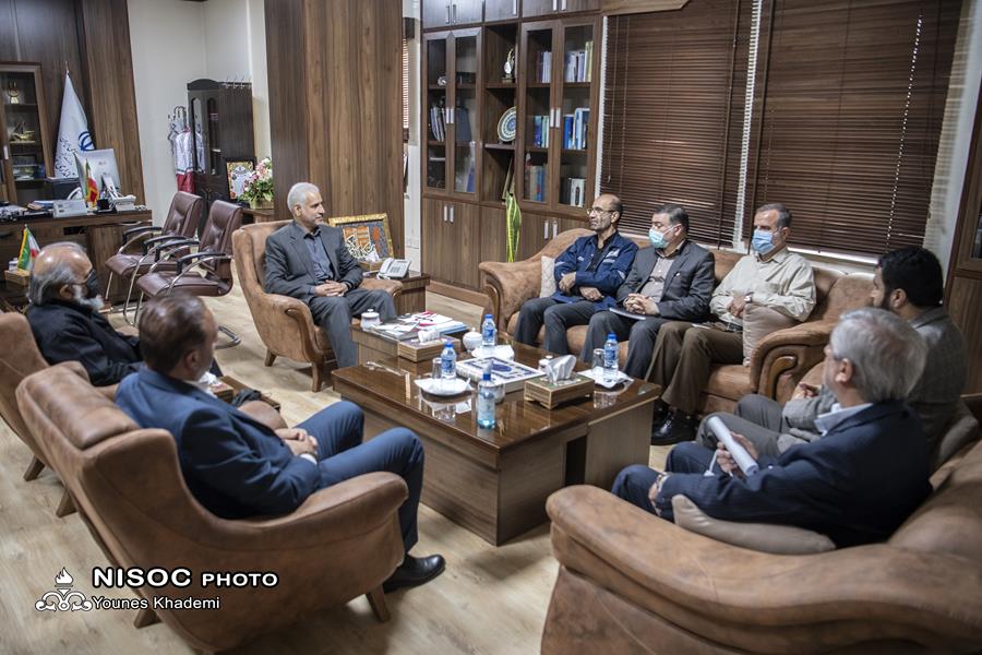 نشست مدیرعامل مناطق نفتخیز جنوب با استاندار خوزستان