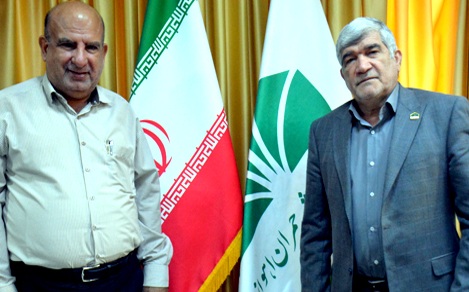 دیدار صمیمانه مدیرعامل شرکت توسعه نیشکر و صنایع جانبی خوزستان با سرپرست دانشگاه