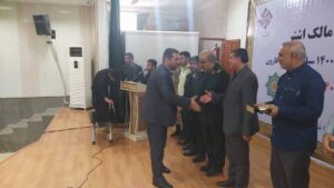 کسب مقام برتر پایگاه بسیج شرکت سلمان فارسی در جشنواره مالک اشتر ۱۴۰۰