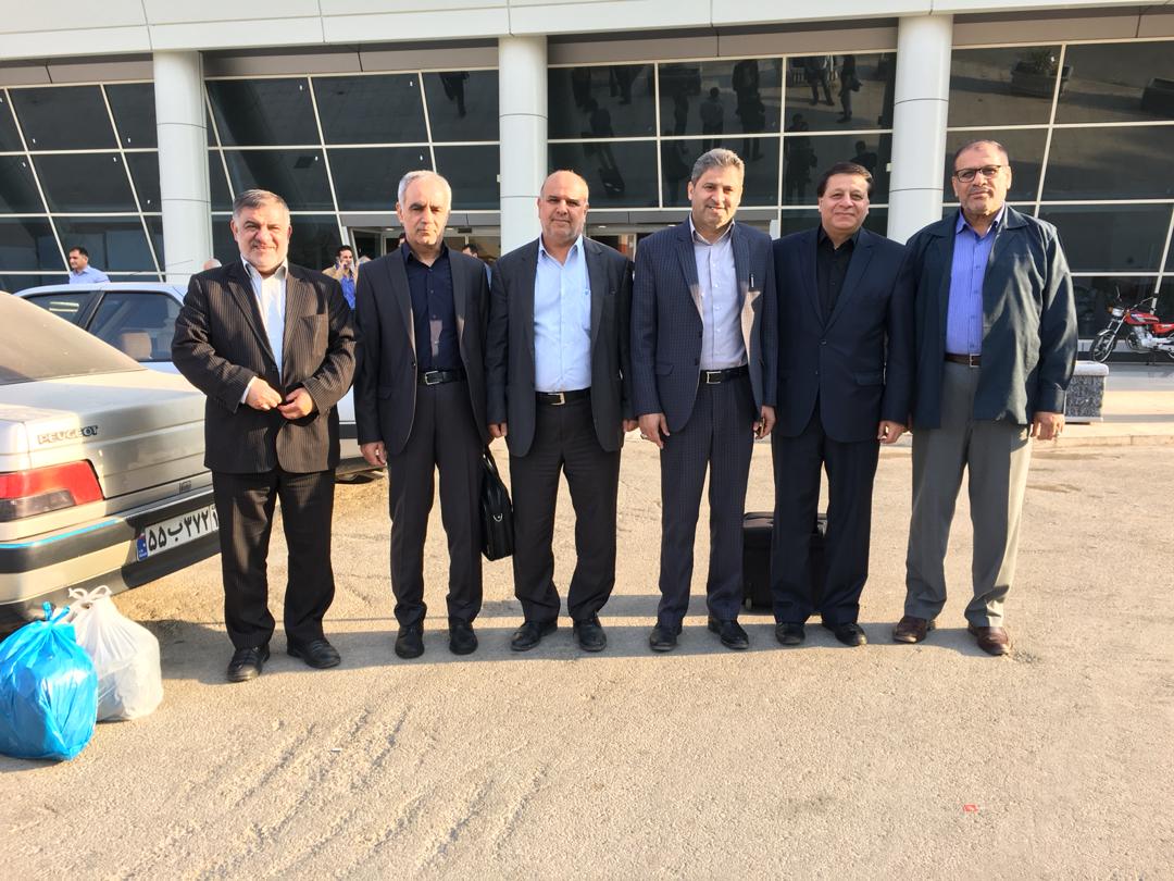 بازدید هیات رییسه فدراسیون فوتبال از روند ساخت موکب شهدای ورزشکار در چذابه